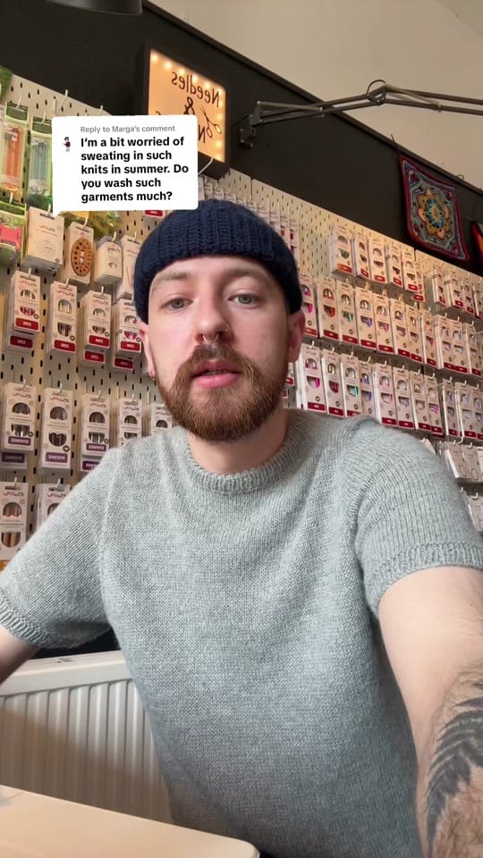 Post 1 by Manchester Wool & Yarn on TikTok (video)