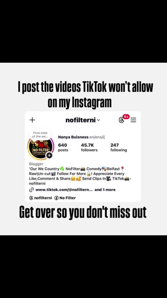 Post 8 by nofilterni on TikTok (video)