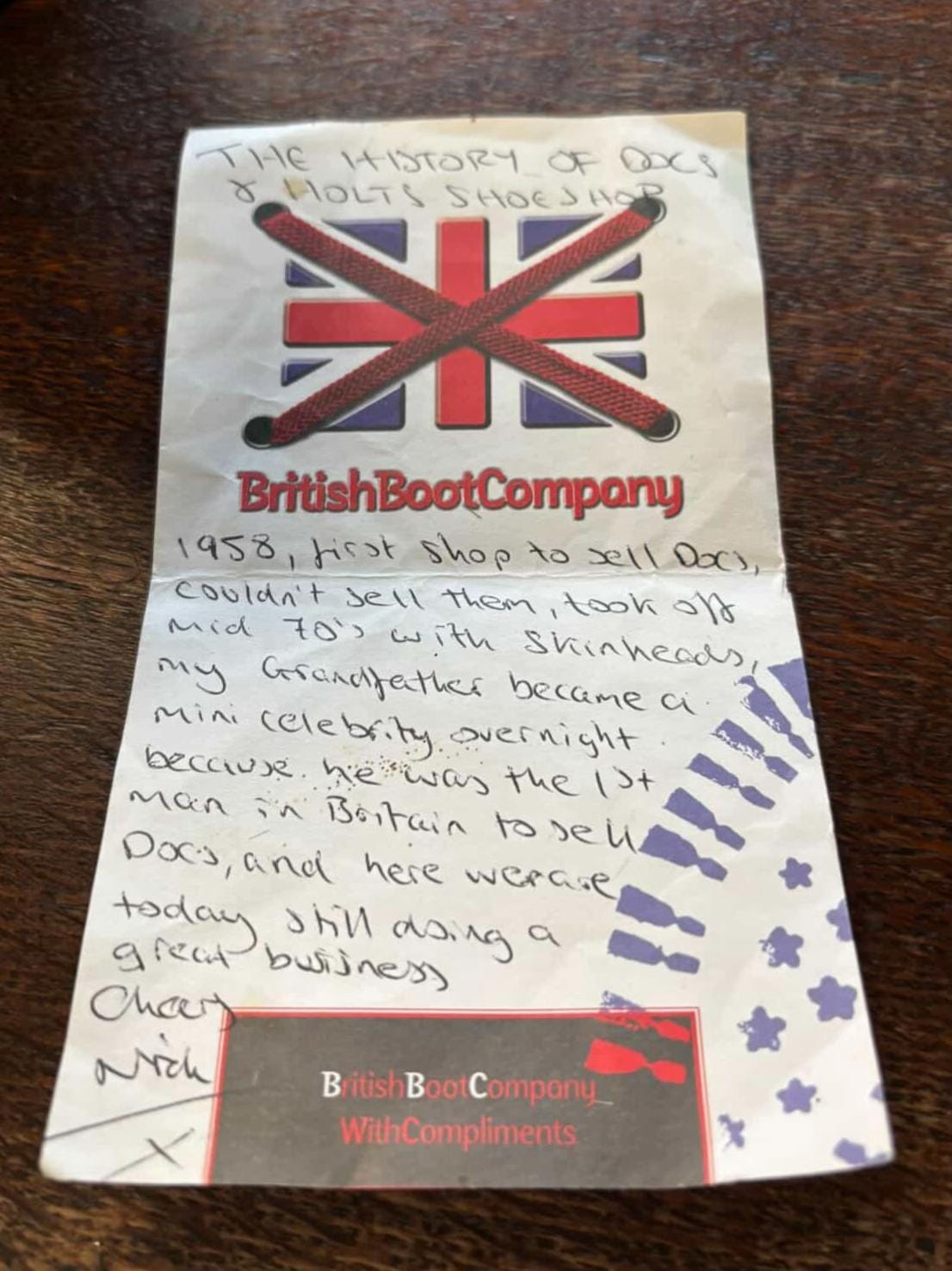 Post 2 by britishbootcompany on TikTok (video)