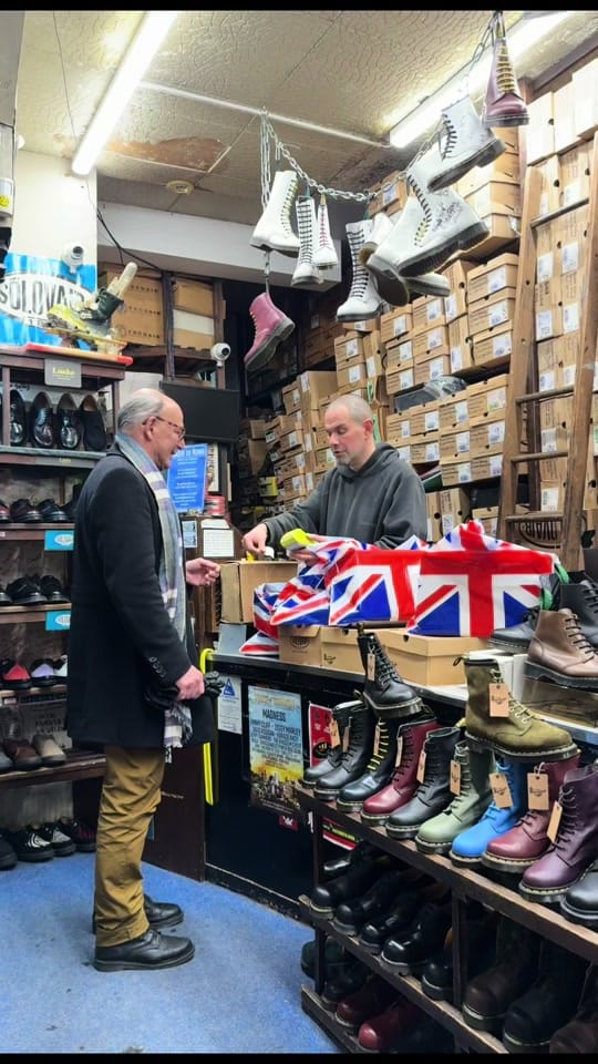 Post 1 by britishbootcompany on TikTok (video)