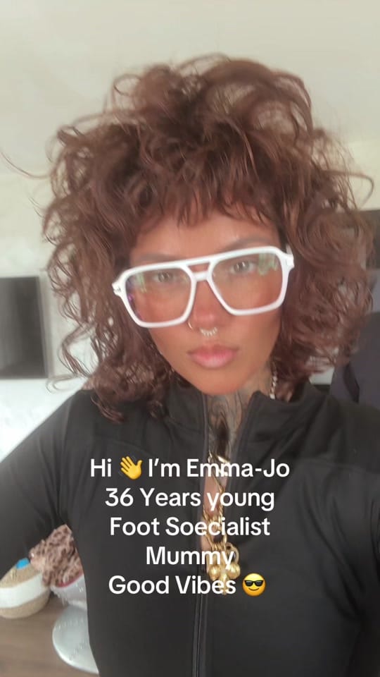 Post 8 by Emma-Jo | Tattooed Foot Expert on TikTok (video)