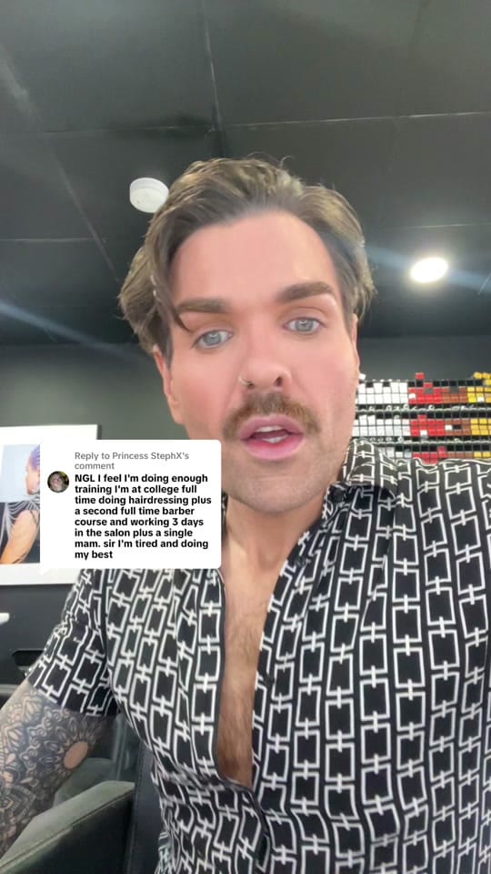 Post 1 by Fergal Doyle Hair on TikTok (video)