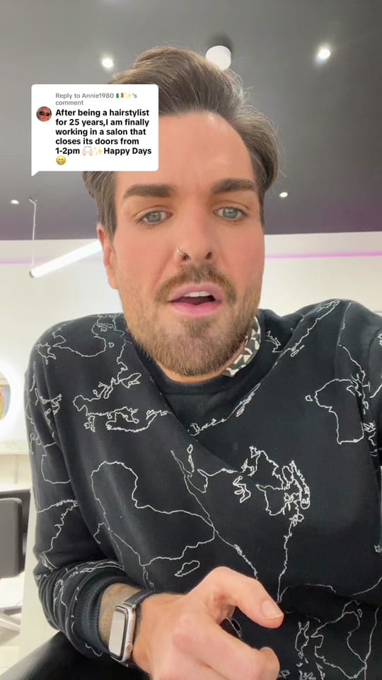 Post 7 by Fergal Doyle Hair on TikTok (video)