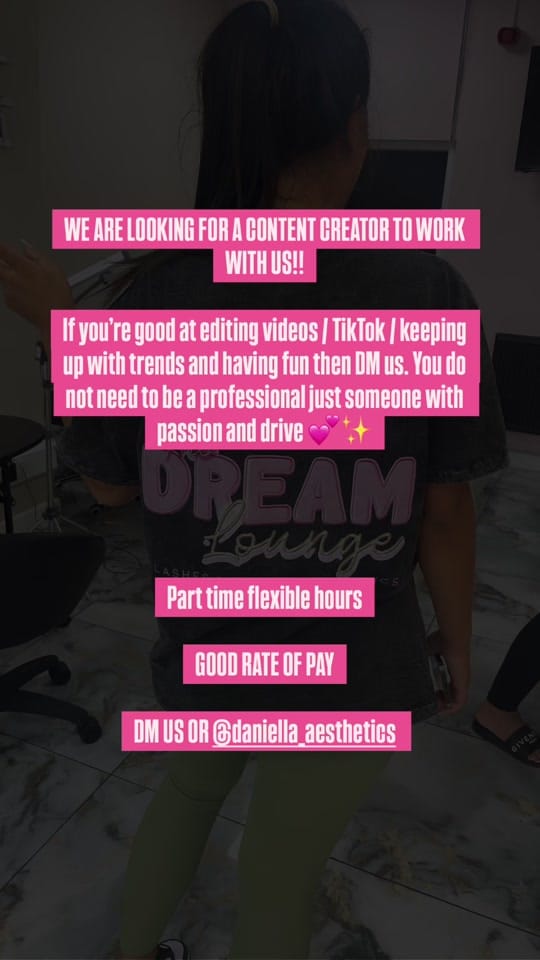 Post 3 by The Dream Lounge ☁️ on TikTok (video)