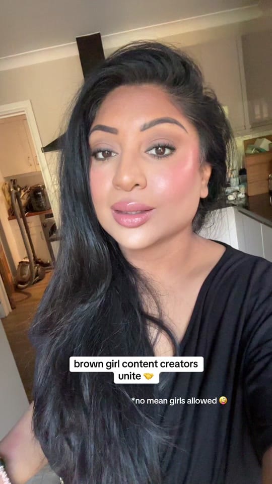 Post 10 by Manisha: Makeup for brown skin on TikTok (video)