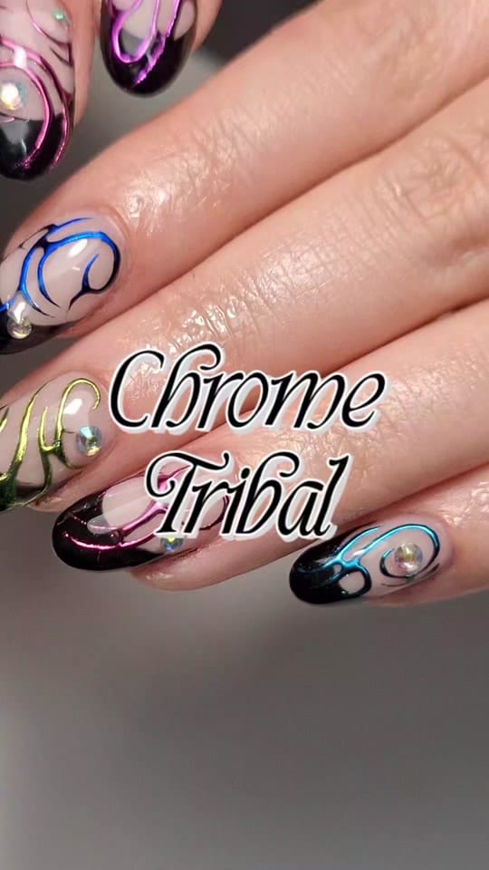Post 1 by BhamBnails on TikTok (video)