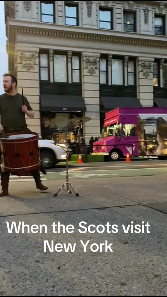 Post 4 by Munro Bagpiper on TikTok (video)