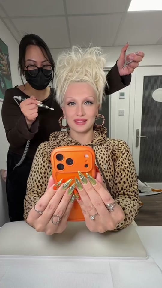 Post 2 by Nailed by T on TikTok (video)