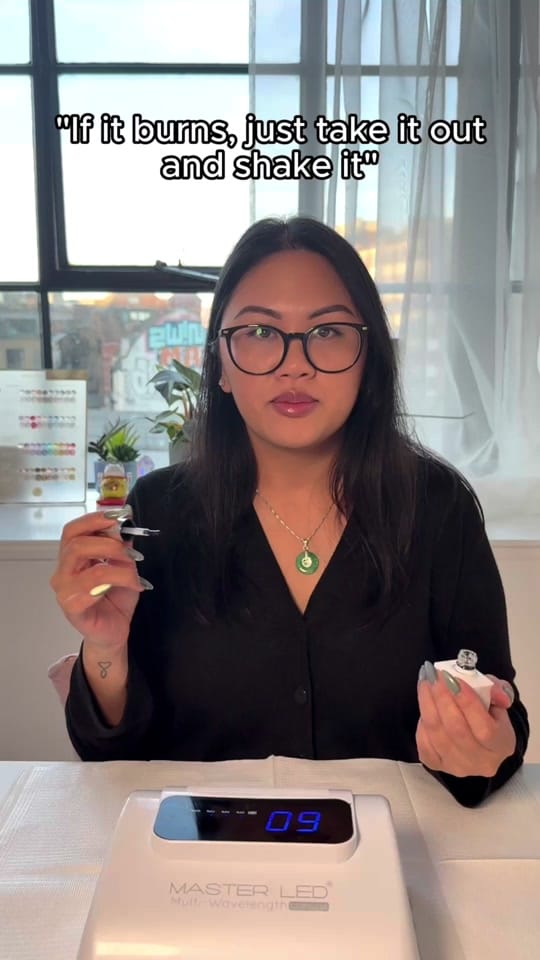 Post 6 by Nailed by T on TikTok (video)