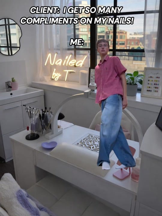 Post 8 by Nailed by T on TikTok (video)