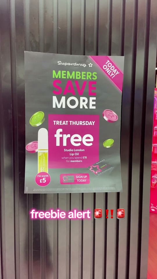 Post 3 by Superdrug White Rose Leeds on TikTok (video)