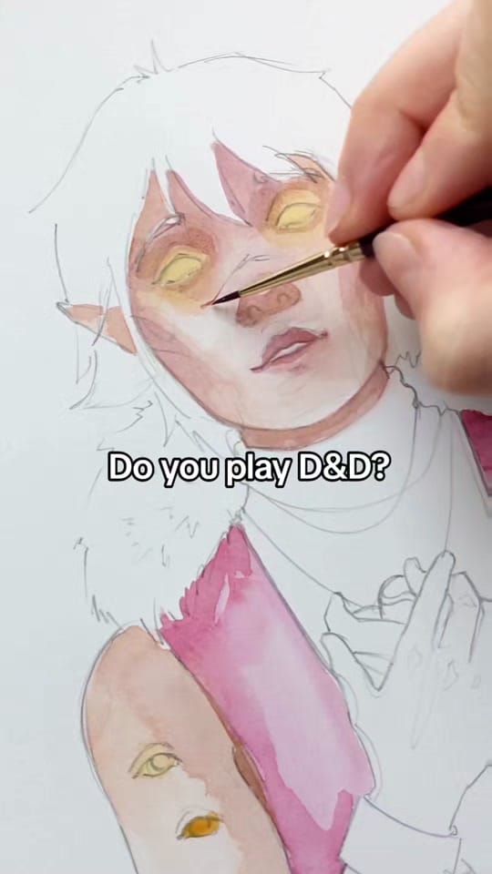 Post 10 by Tessa / tkeh | illustrator on TikTok (video)