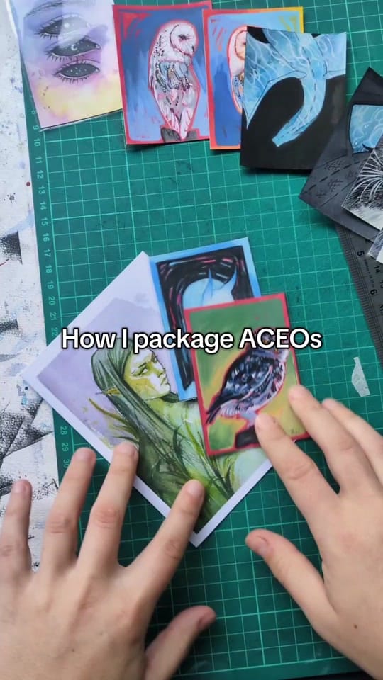 Post 3 by Tessa / tkeh | illustrator on TikTok (video)