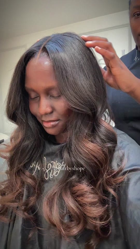 Post 10 by hairbyshope | kent salon on TikTok (video)