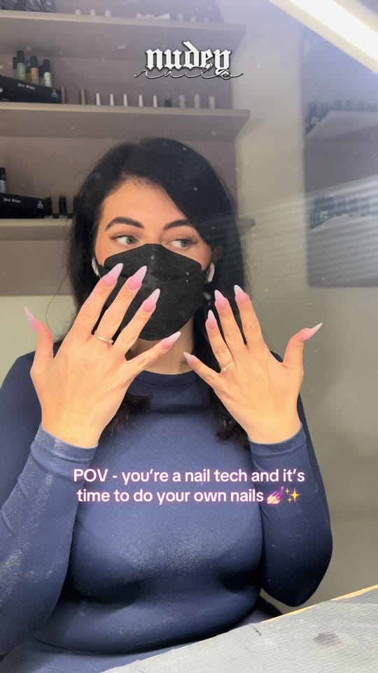 Post 4 by NudeyNails on TikTok (video)