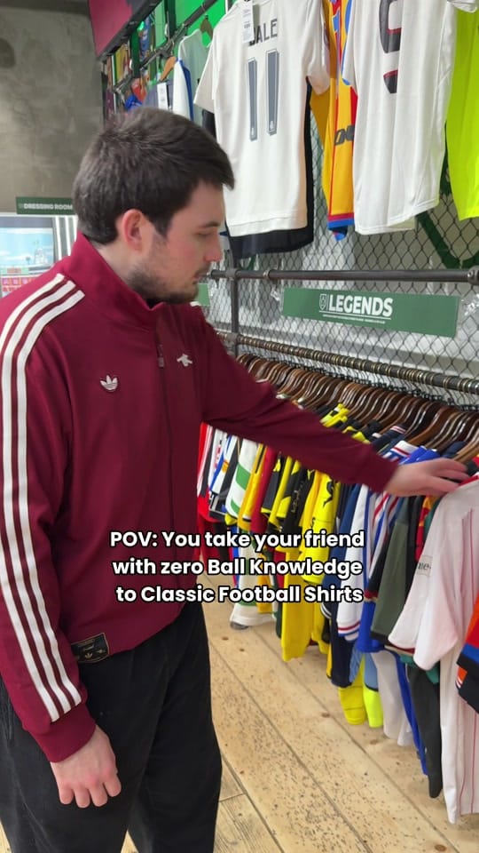 Post 2 by classicfootballshirtsldn on TikTok (video)