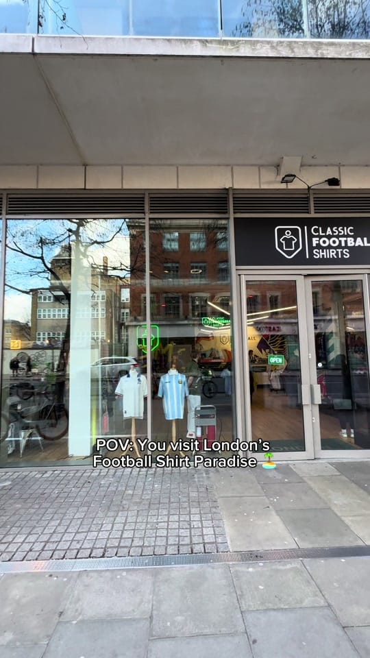Post 9 by classicfootballshirtsldn on TikTok (video)