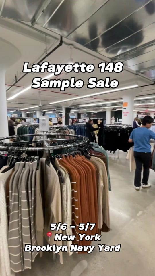 Post 3 by VIP Sample Sale New York on TikTok (video)