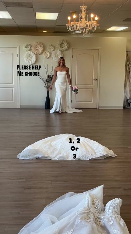 Post 2 by Flares bridal on TikTok (video)