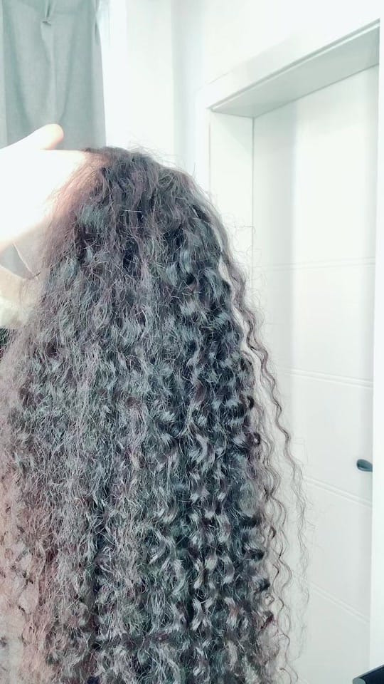 Post 1 by CurlyMe Hair on TikTok (video)
