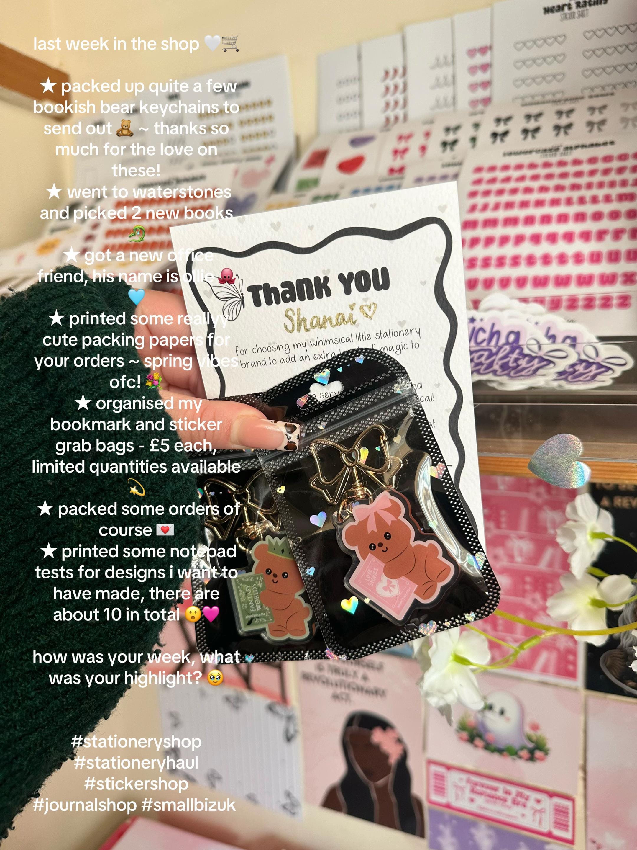 Post 4 by Millie | Stationery Shop ☁️✨ on TikTok (video)
