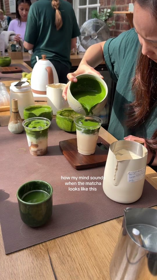 Post 1 by The Matcha Bar on TikTok (video)