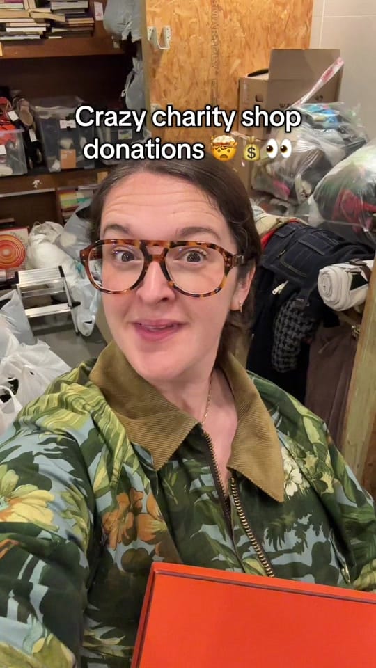 Post 2 by Danielle | Charity Shop Life on TikTok (video)