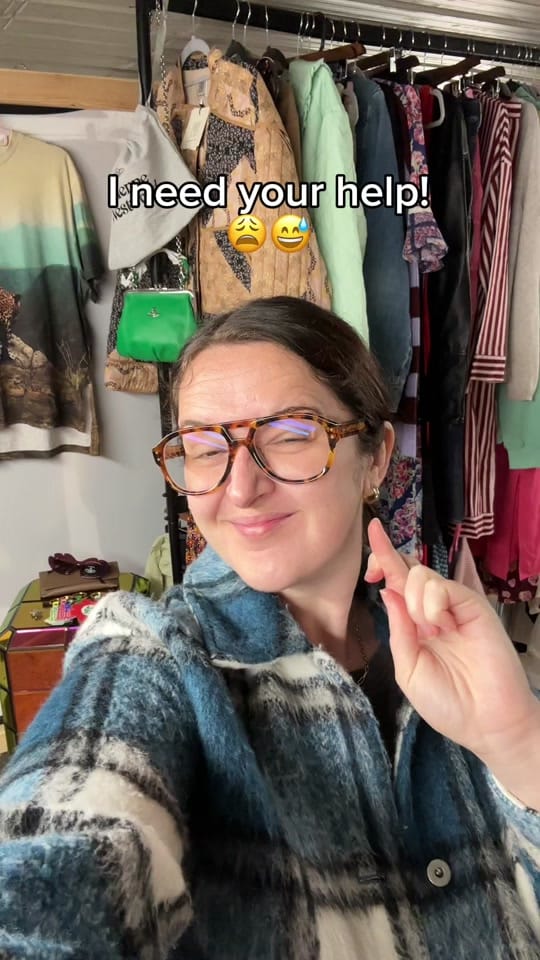 Post 10 by Danielle | Charity Shop Life on TikTok (video)