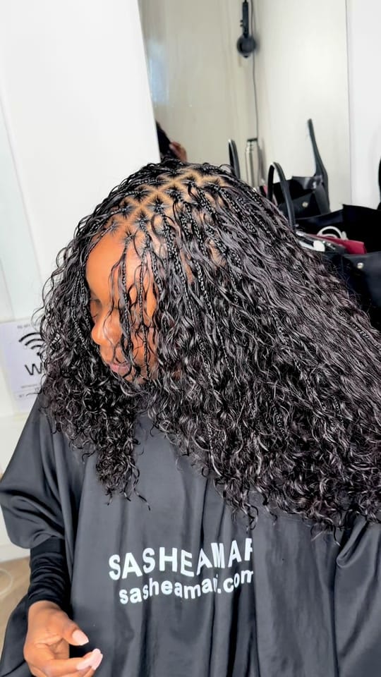 Post 4 by sasheamari |Boho Braids London on TikTok (video)