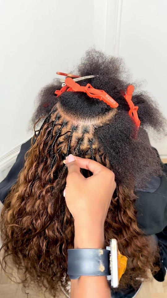 Post 3 by sasheamari |Boho Braids London on TikTok (video)