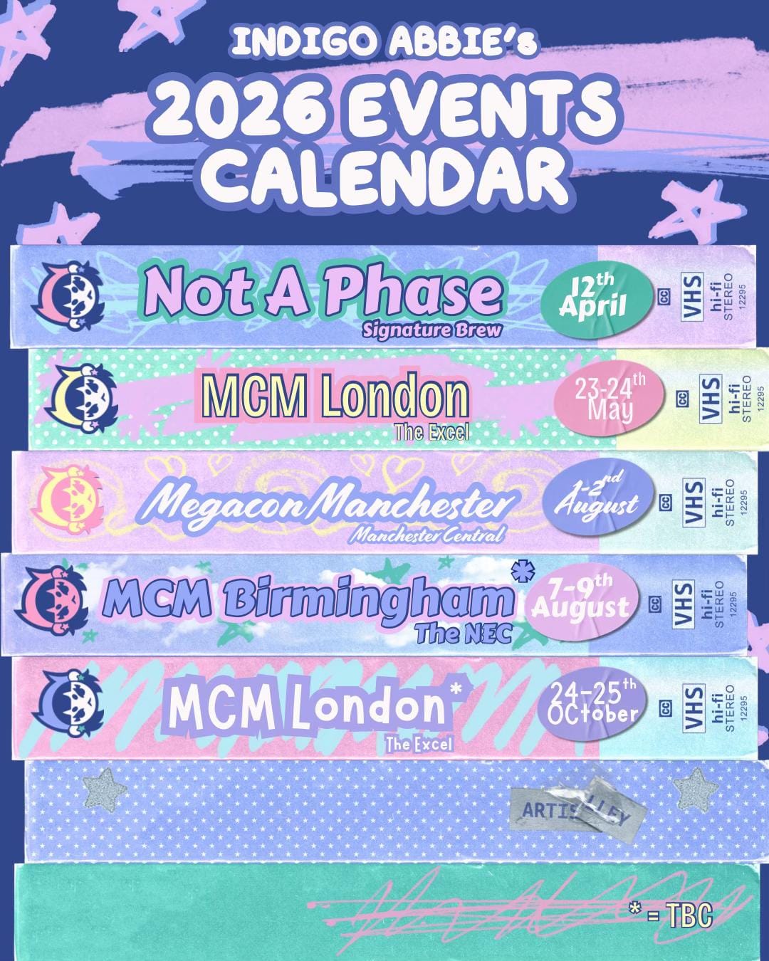 Post 10 by indigoabbie 🔜 MCM London on TikTok (video)