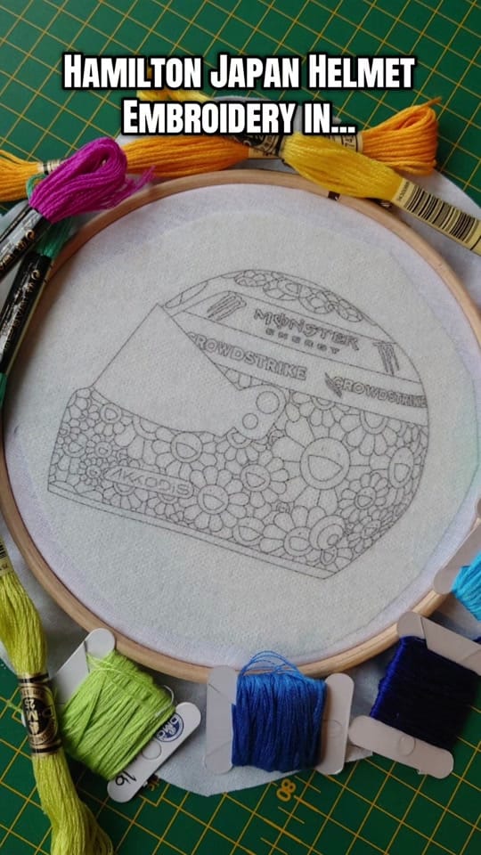Post 7 by RaceCraft F1 Embroidery 🏎️ on TikTok (video)