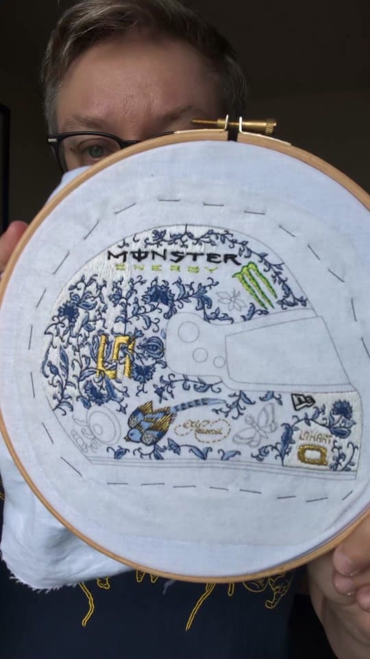 Post 9 by RaceCraft F1 Embroidery 🏎️ on TikTok (video)