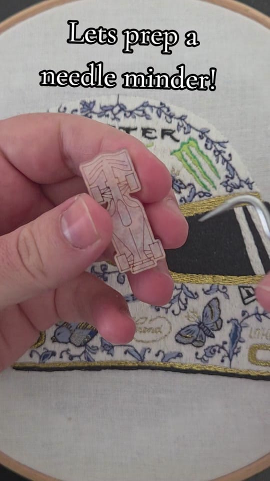 Post 4 by RaceCraft F1 Embroidery 🏎️ on TikTok (video)