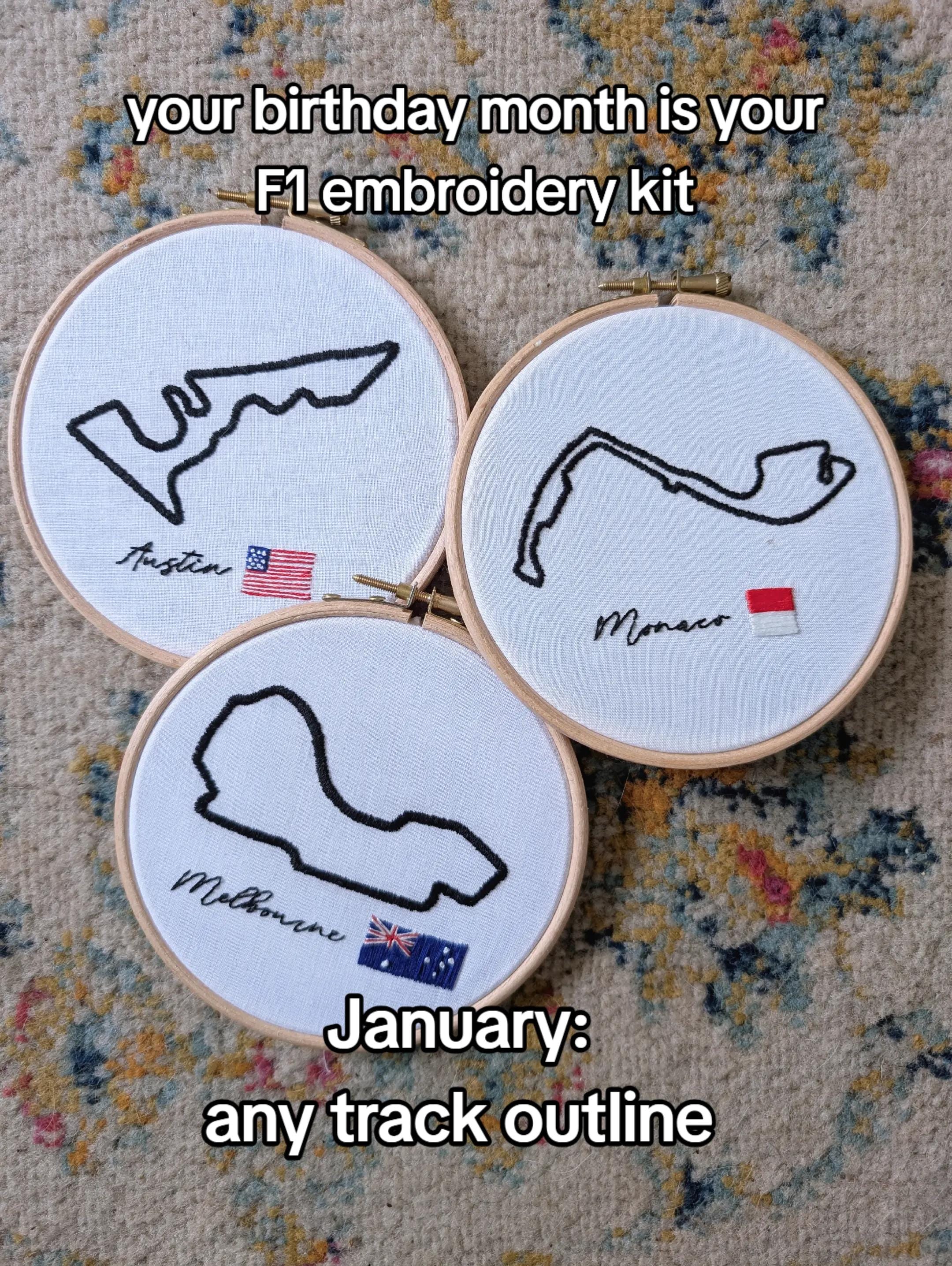 Post 1 by RaceCraft F1 Embroidery 🏎️ on TikTok (video)