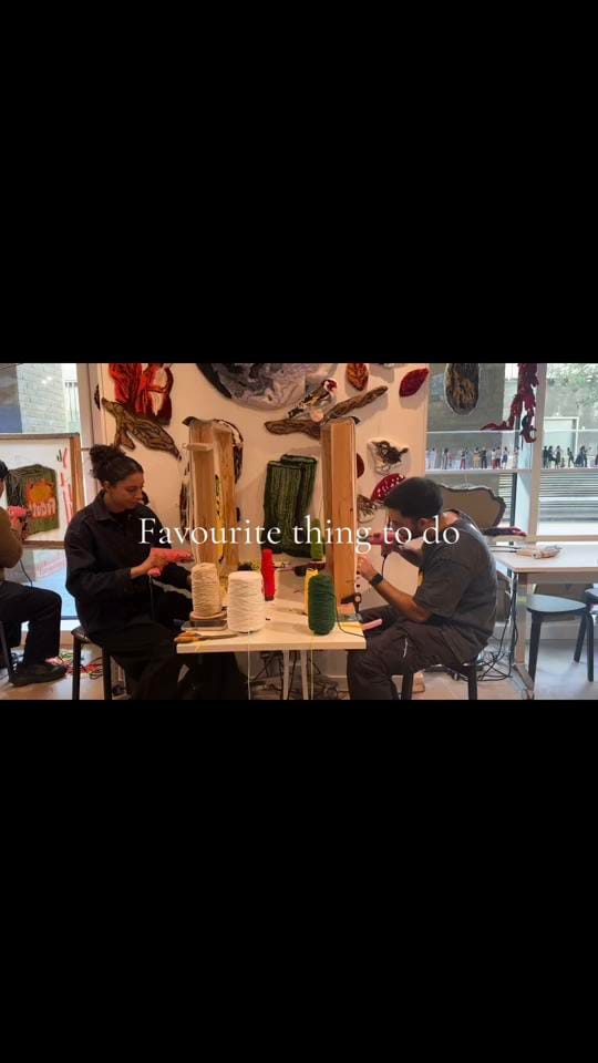 Post 7 by Tufting London Workshops on TikTok (video)