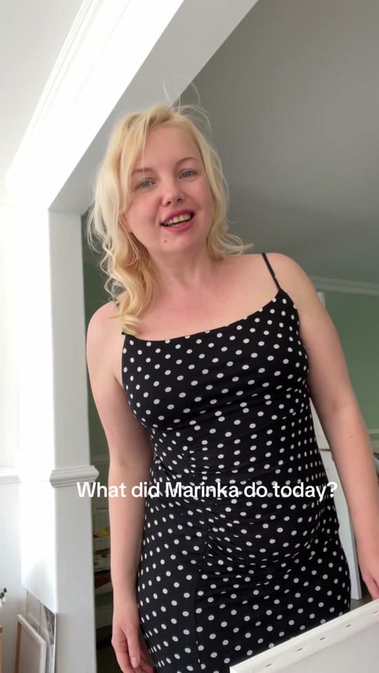 Post 3 by 💞Marina - Ukranian painter💘 on TikTok (video)