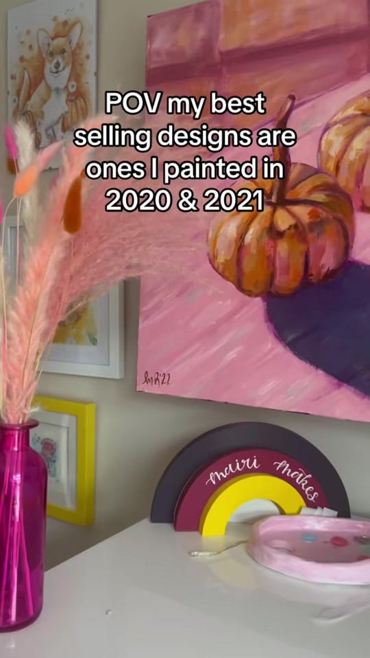 Post 4 by Mairi | Pet Portrait Artist on TikTok (video)