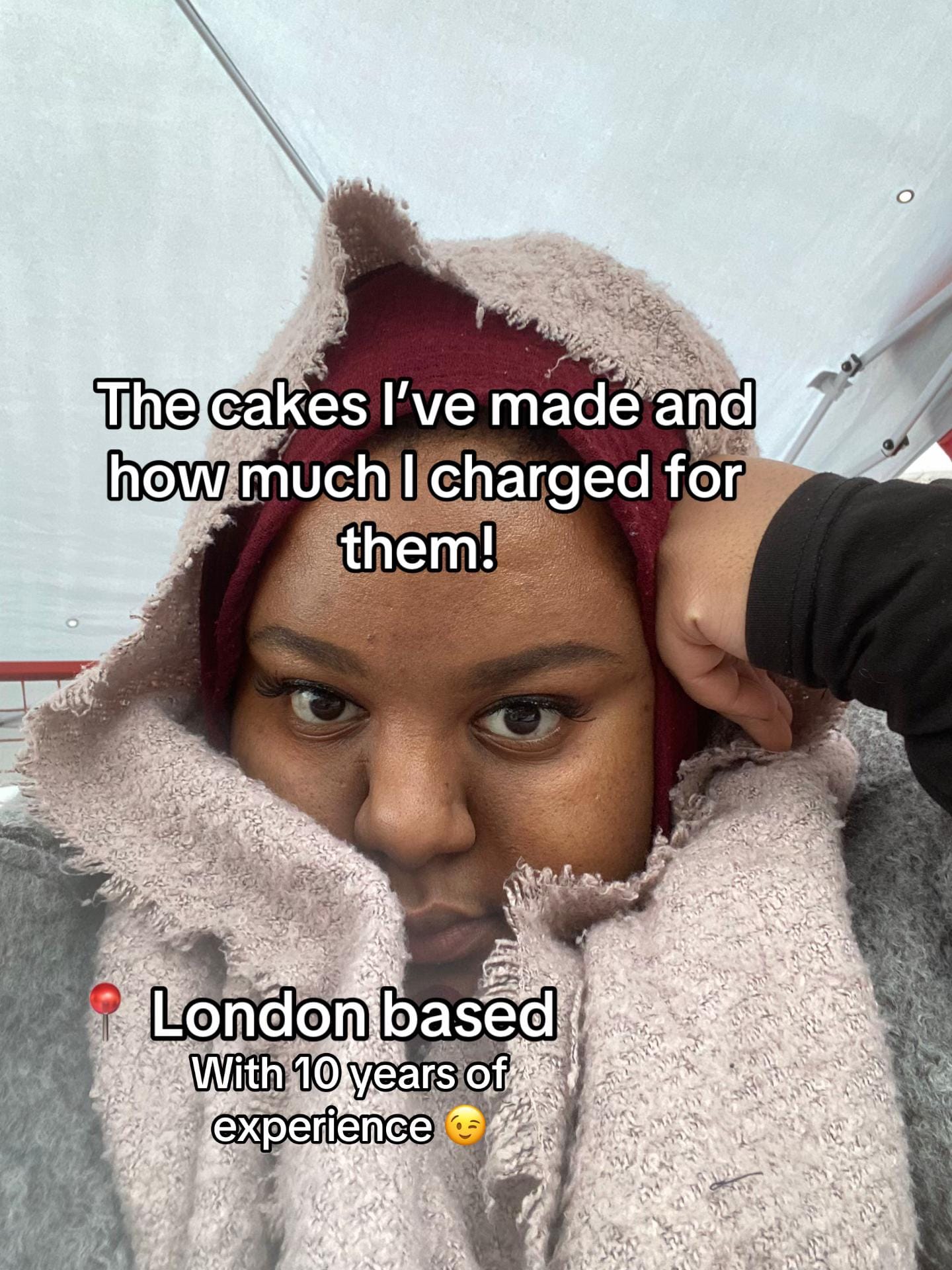 Post 3 by Saida | Cake artist on TikTok (video)