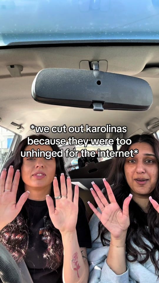 Post 7 by Simran & sometimes Cameron on TikTok (video)