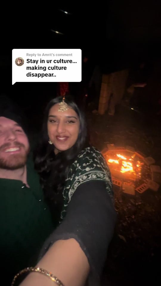 Post 10 by Simran & sometimes Cameron on TikTok (video)