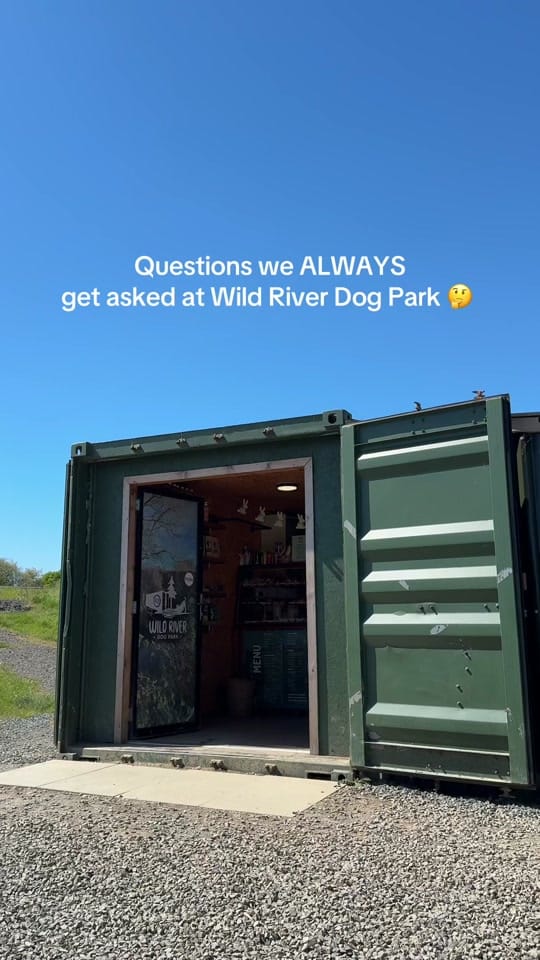 Post 8 by Wild River Dog Park on TikTok (video)