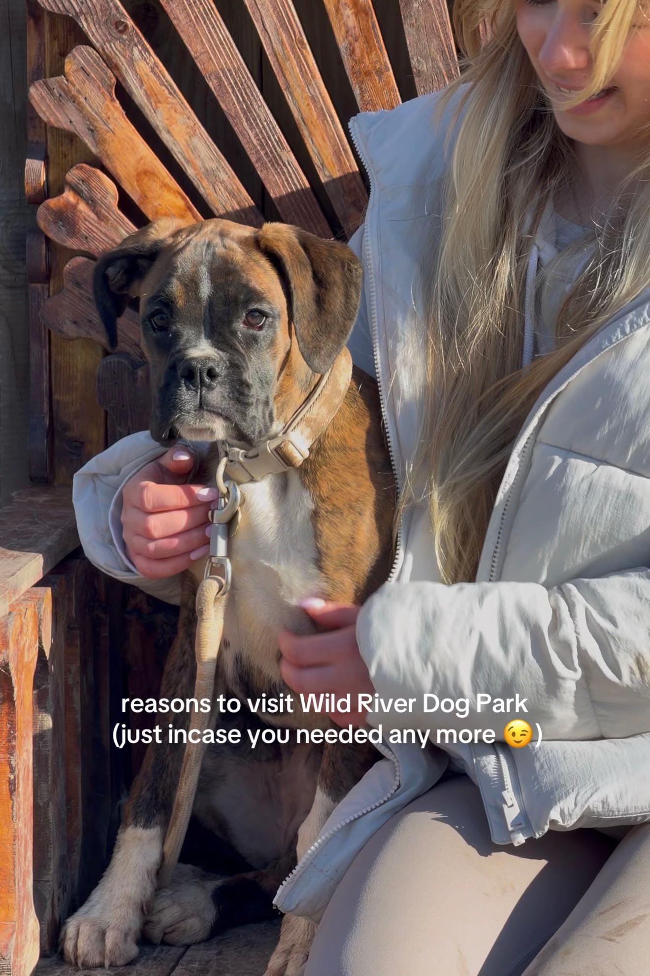 Post 5 by Wild River Dog Park on TikTok (video)