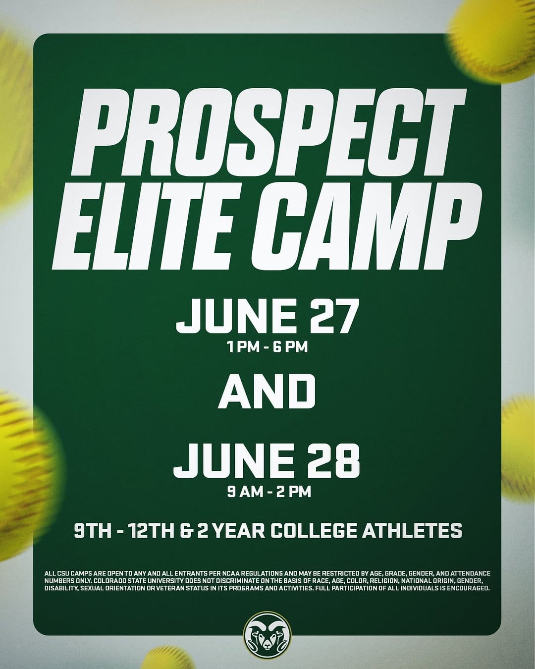 Post 1 by Colorado State Softball on Instagram (image)