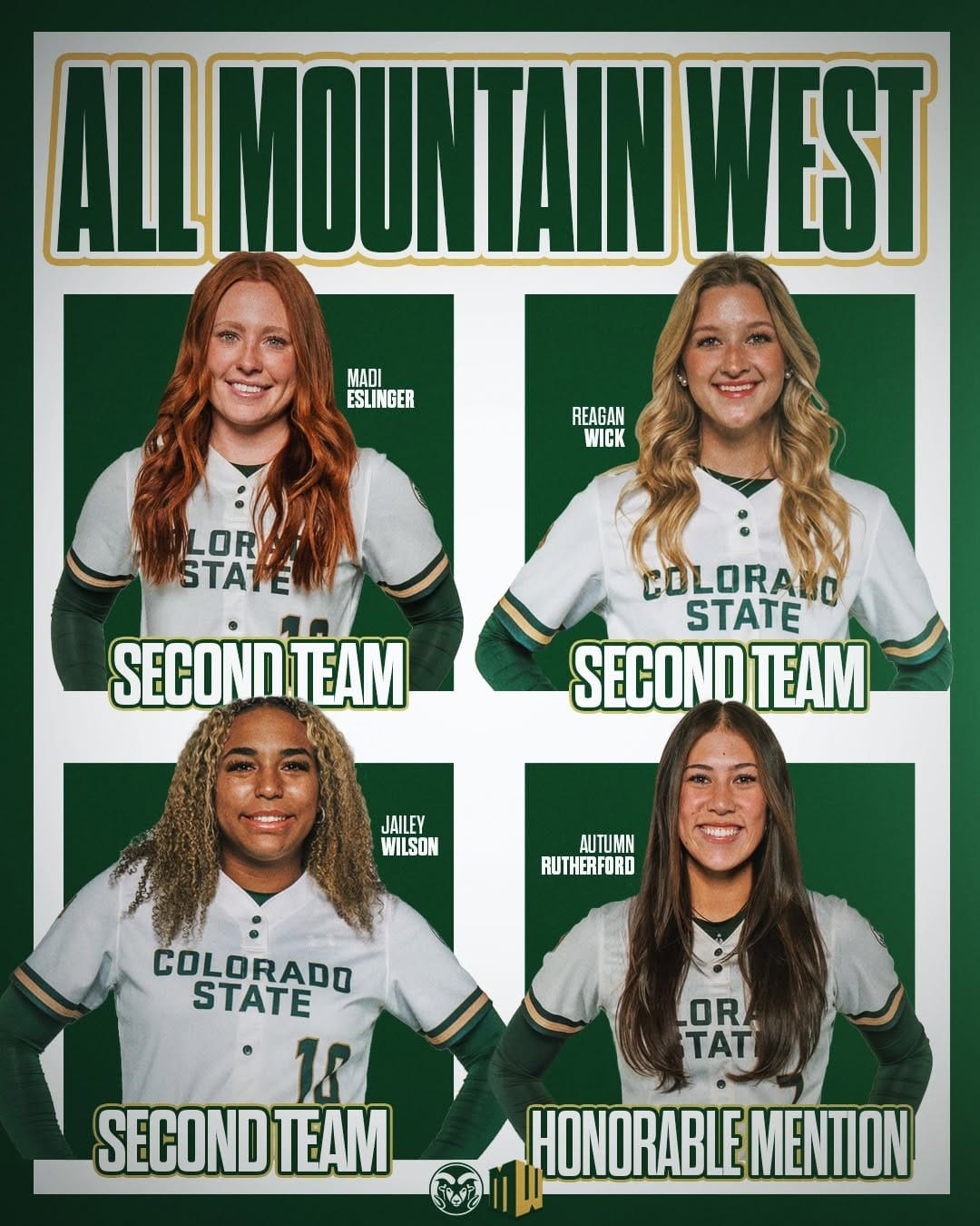 Post 10 by Colorado State Softball on Instagram (image)