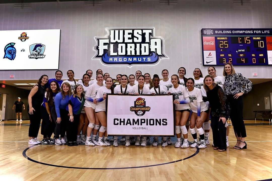 Post 10 by West Florida Volleyball on Instagram (carousel)