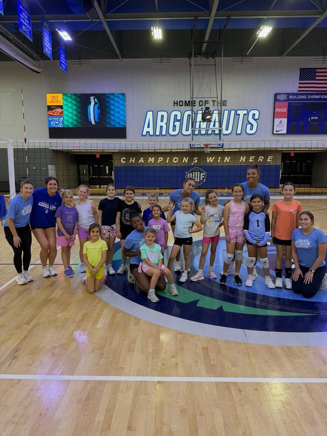 Post 3 by West Florida Volleyball on Instagram (carousel)