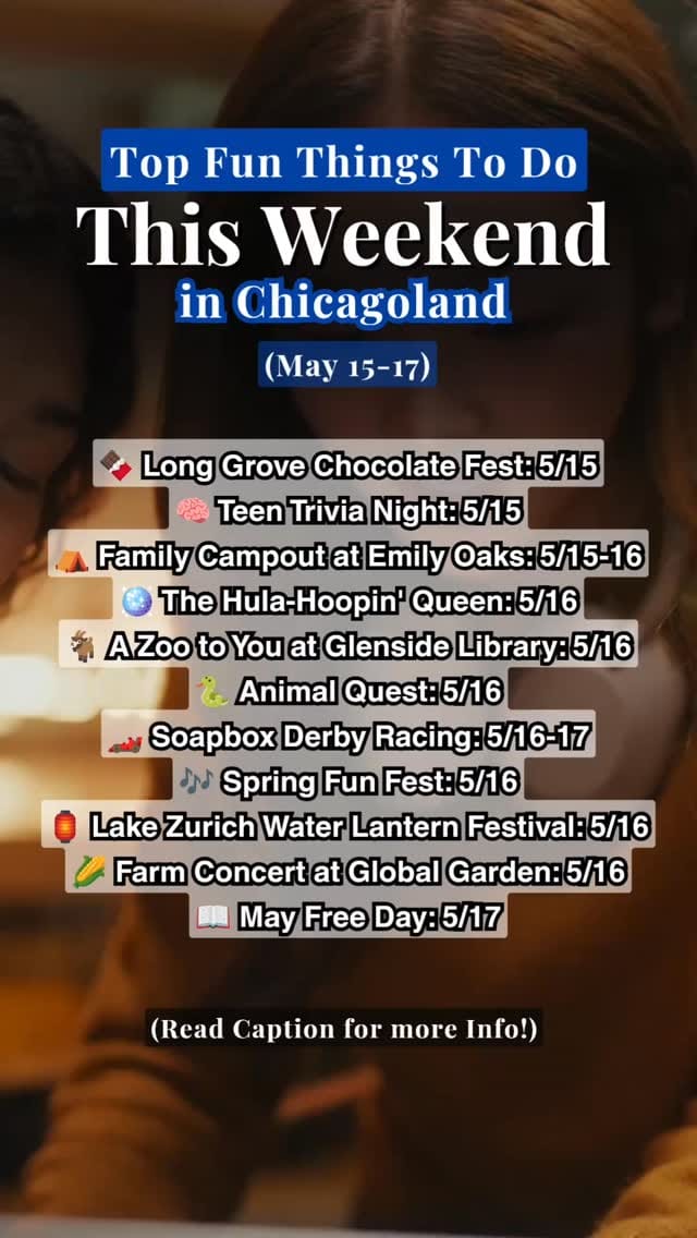 Post 2 by Chicago Parent on Instagram (video)