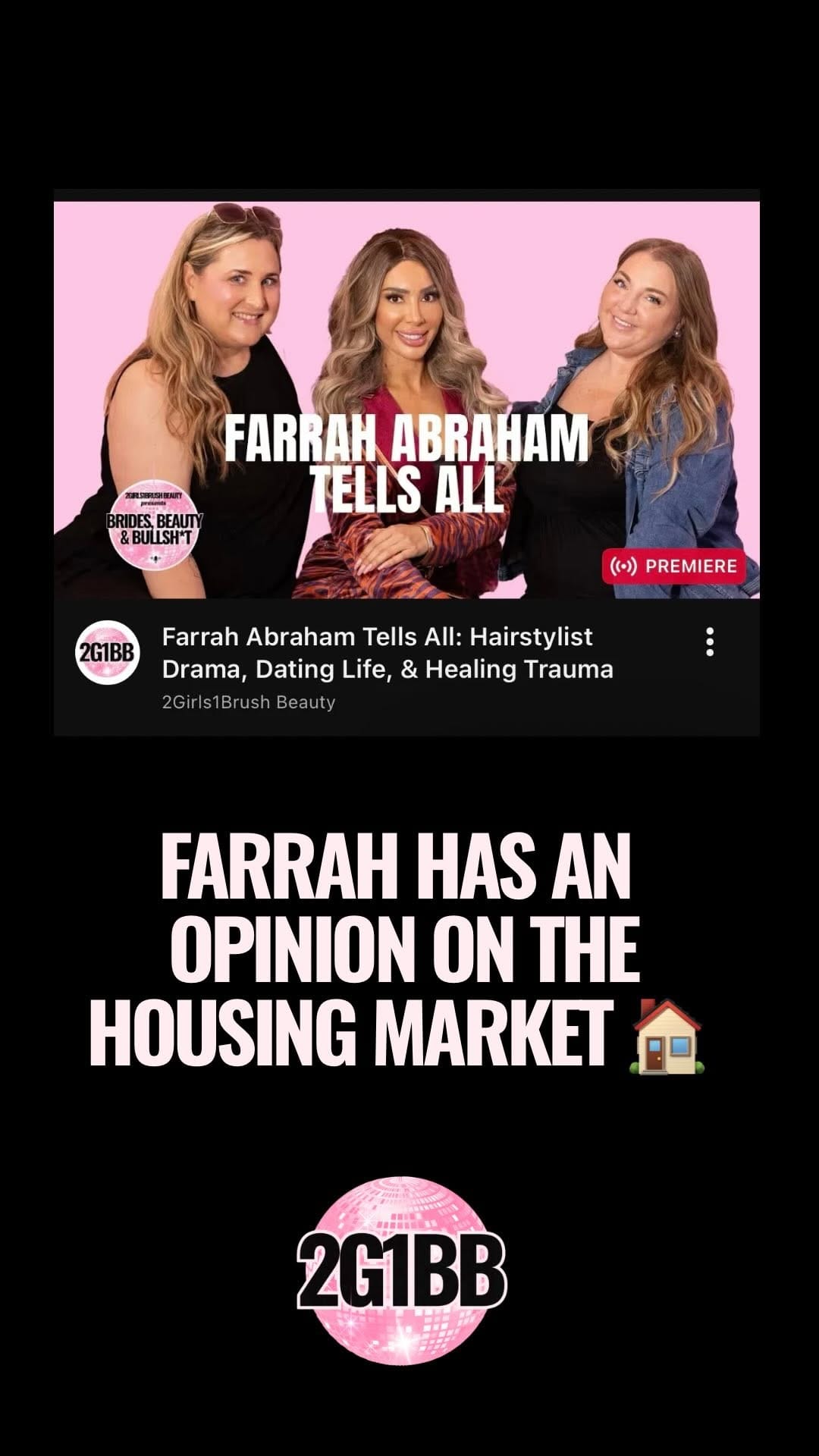 Post 3 by Farrah Abraham on Instagram (video)