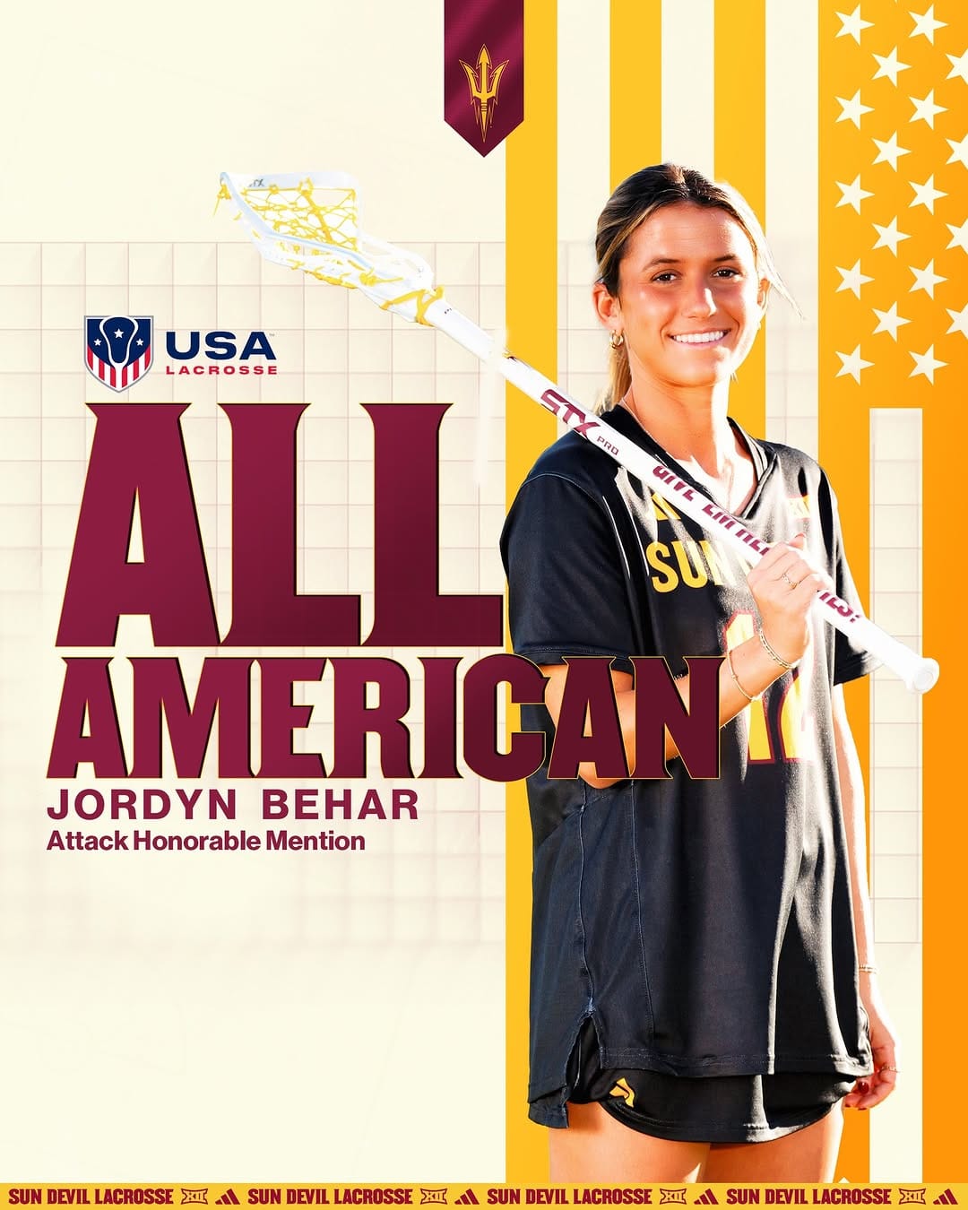 Post 4 by Sun Devil Lacrosse on Instagram (image)